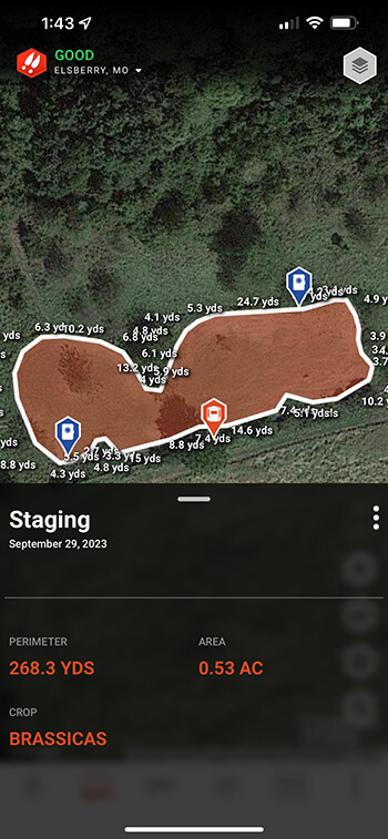 Mapping Plot Measurement